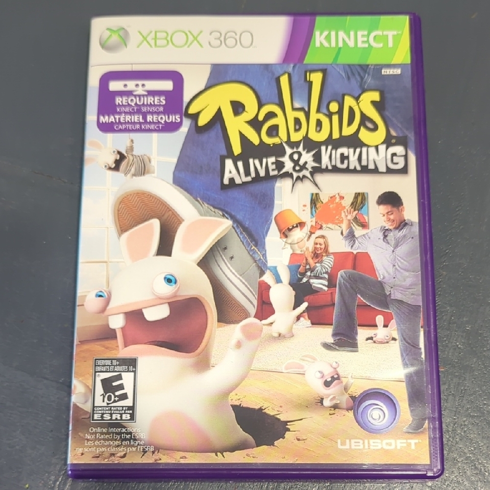Rabbids Alive & Kicking for Xbox 360 - Purple